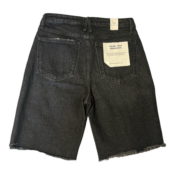 Good American Good 90s Bermuda Shorts GH1 - Picture 3 of 4